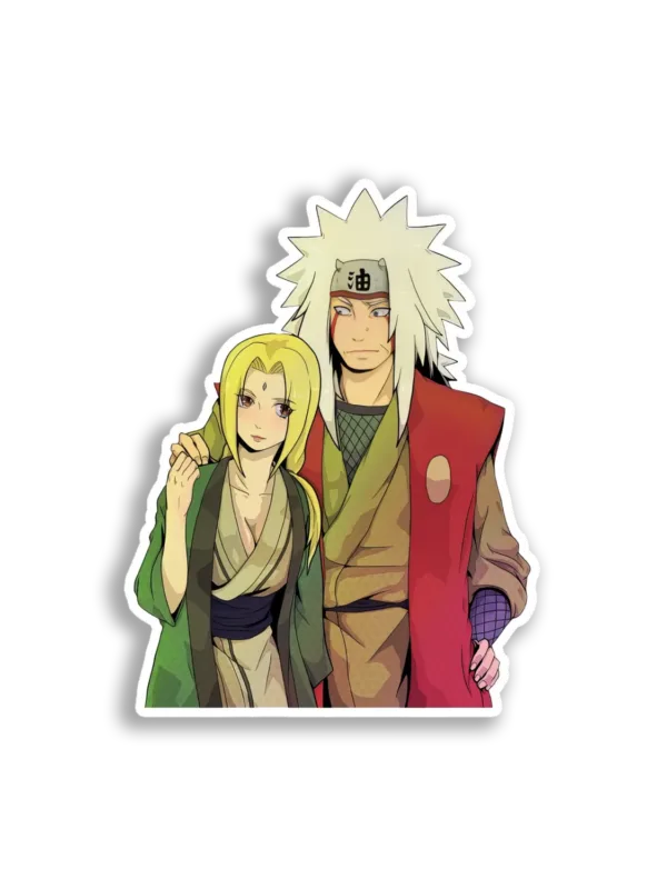 Jiraiya and Tsunade Sticker