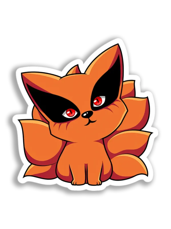 Nine-Tailed Fox Kit Sticker