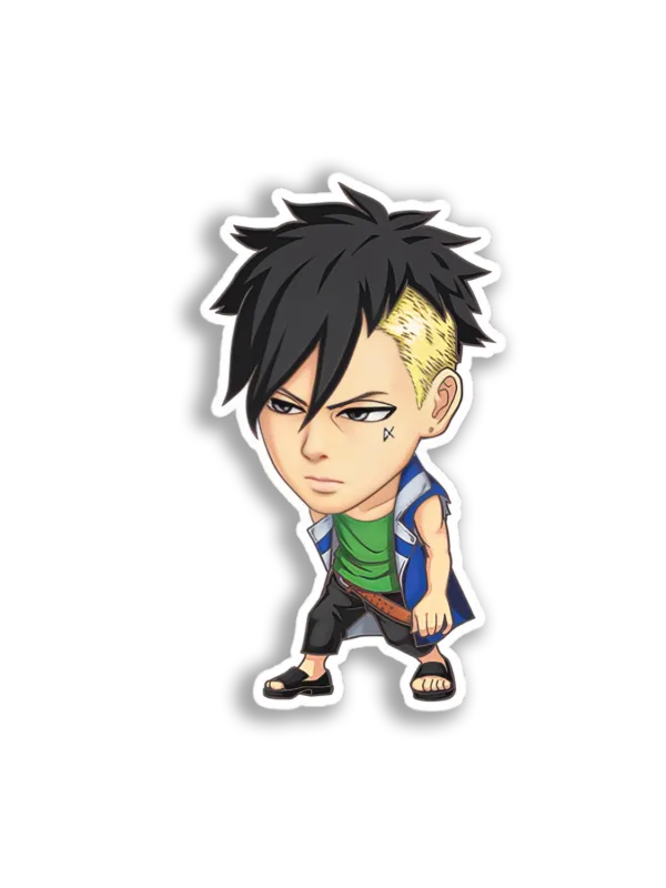 Chibified Anime Boy Sticker