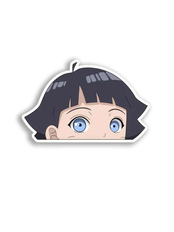 Hinata Peeking Face Sticker