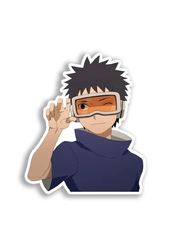 Young Anime Boy Sticker
