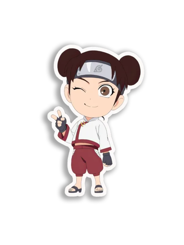 Temari Chibi Artwork Sticker