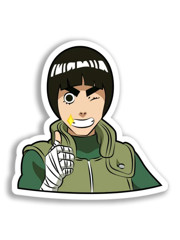 Rock Lee Thumbs Up Sticker