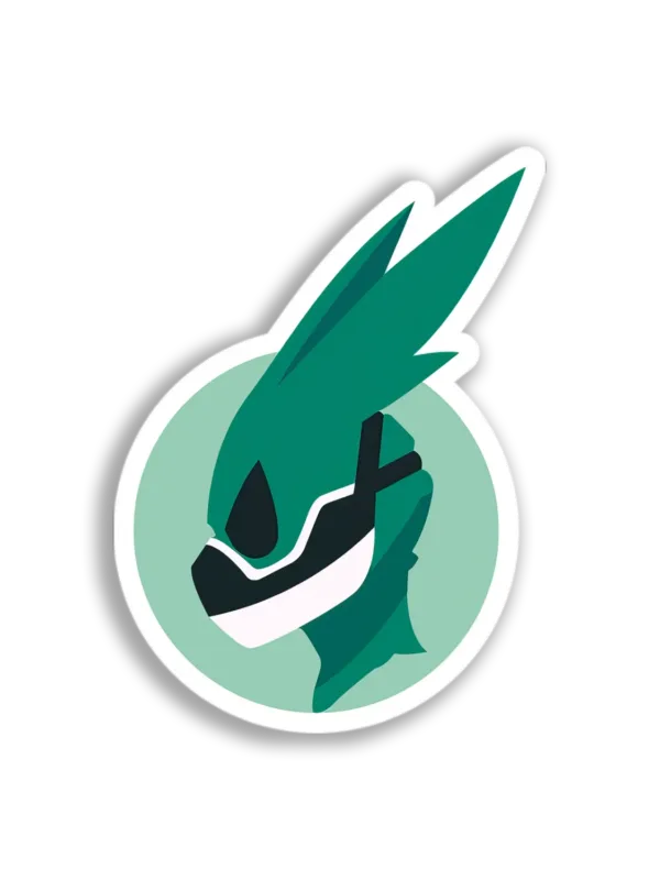 Mirko Hero Icon Sticker