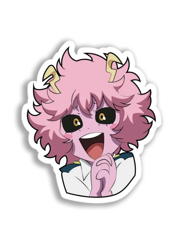 Happy Mina Ashido Sticker