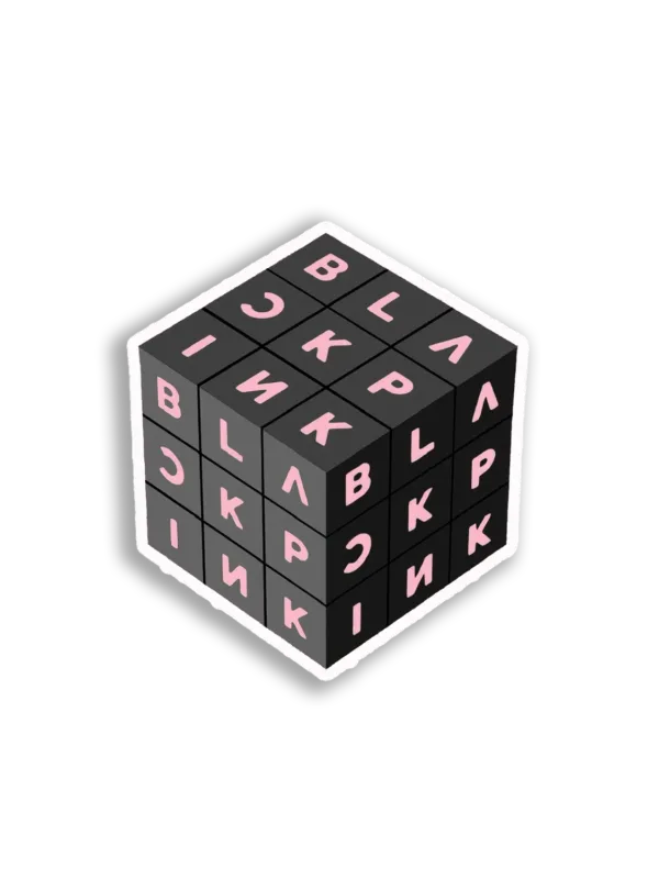 Blackpink Cube Puzzle Sticker