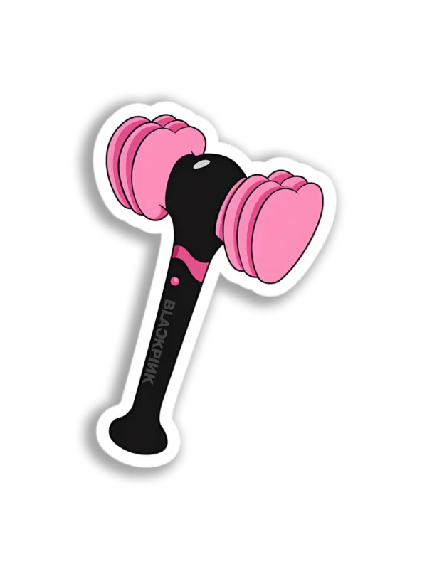 Blackpink Lightstick Hammer Sticker