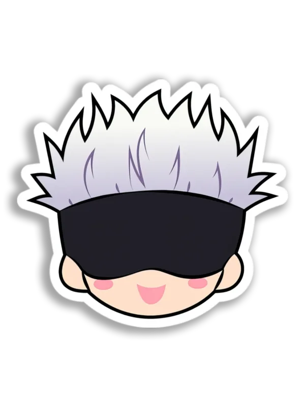 Blindfolded Boy Chibi Sticker