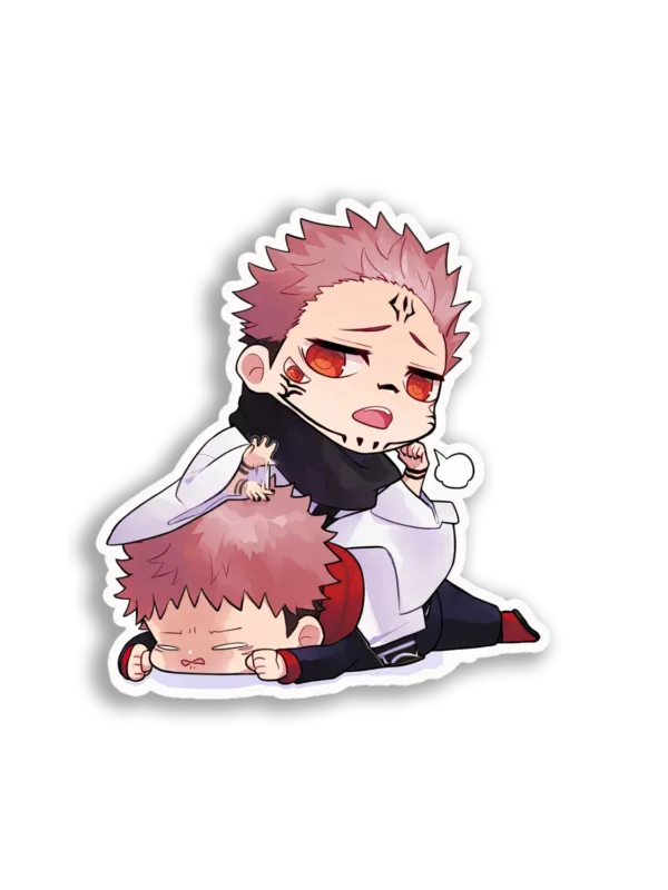 Chifuyu and Mikey Chibi Sticker