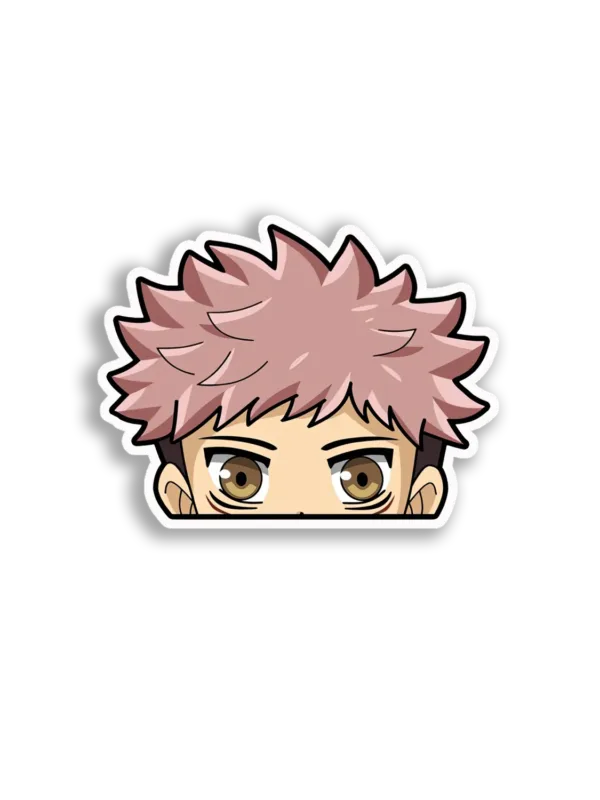 Anime Boy Face Sticker