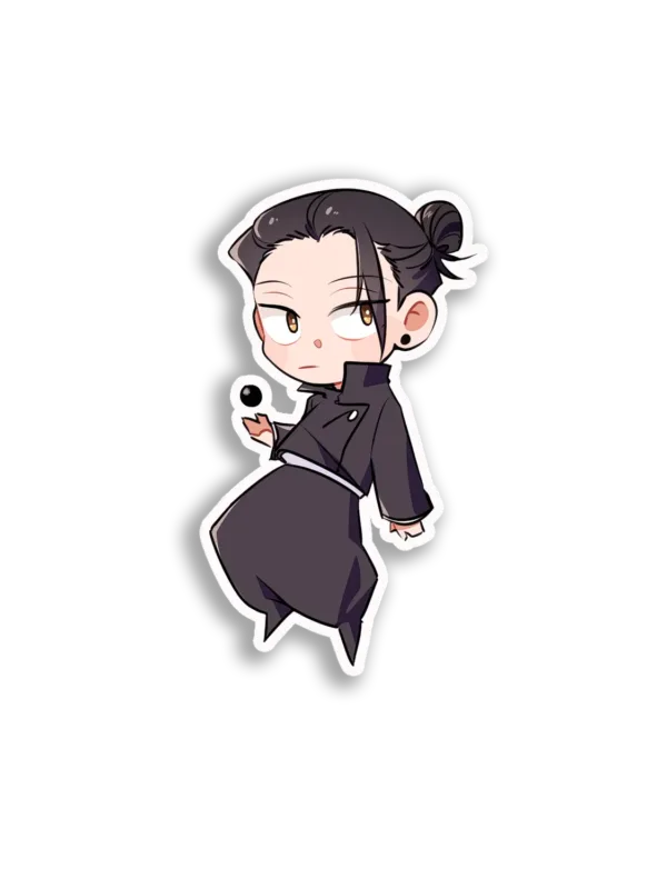 Chibified Anime Boy Sticker
