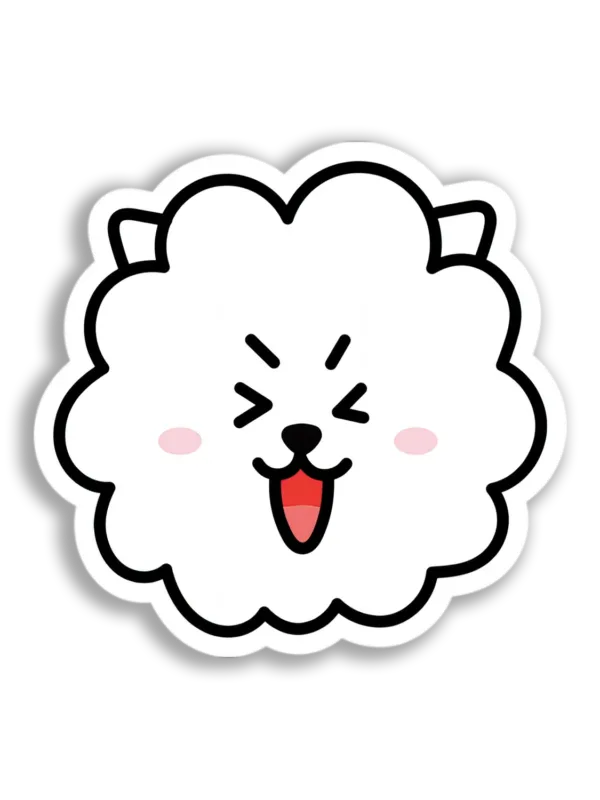 BT21 Van Character Sticker