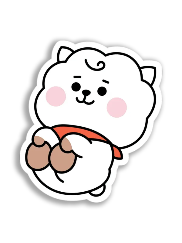 Adorable BT21 Van Sticker