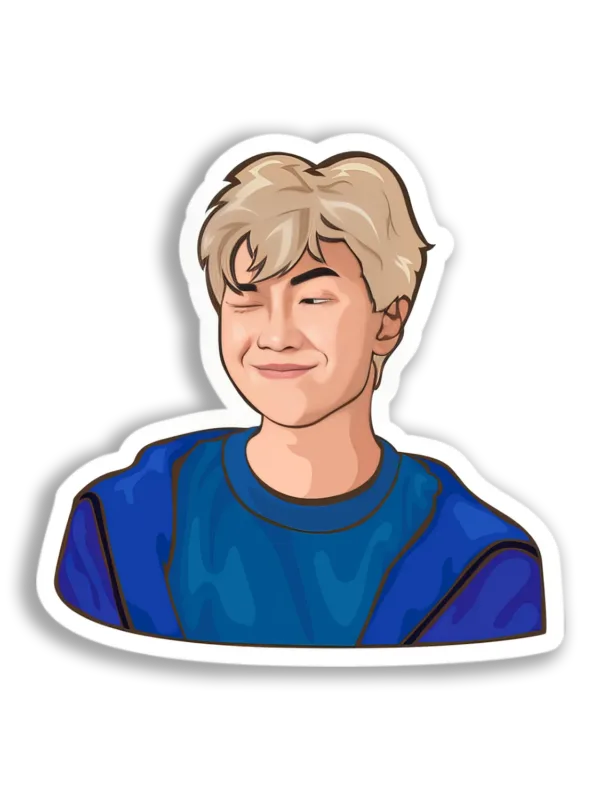 RM Winking Sticker