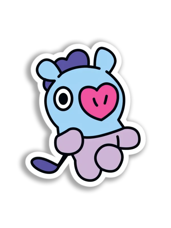 Adorable BT21 Van Sticker