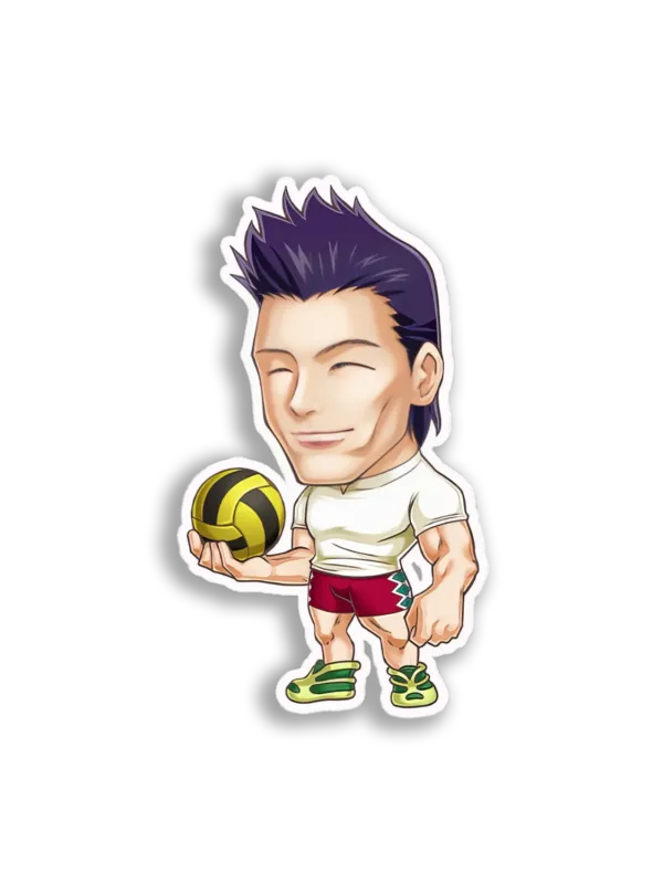 Volleyball Player Chibi Sticker