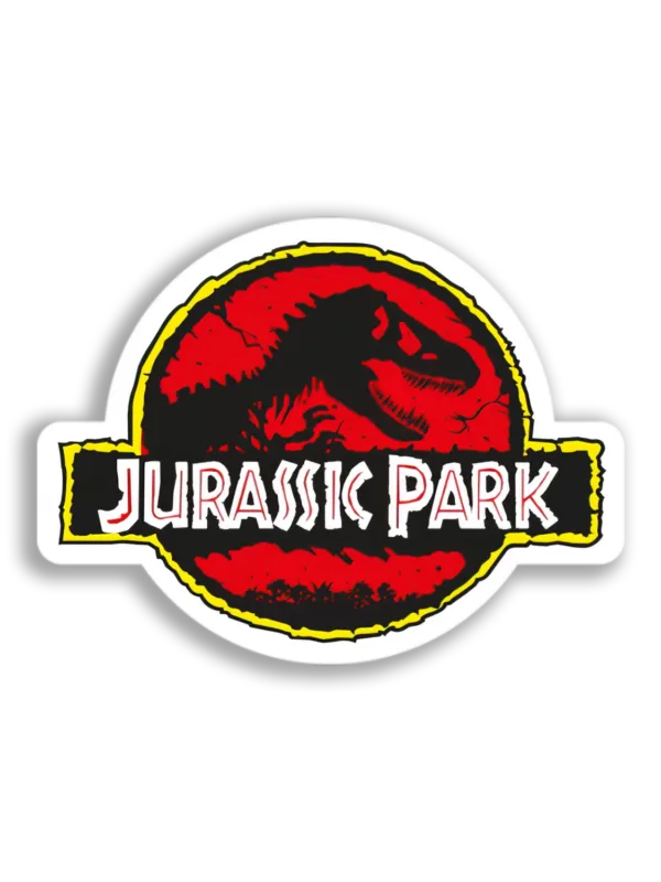 Jurassic Park Logo Sticker