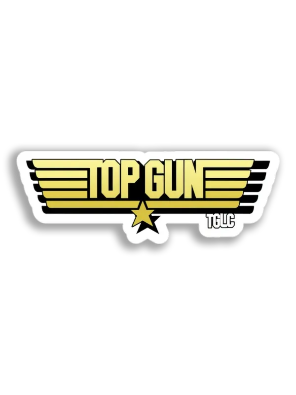 Top Gun Logo Sticker