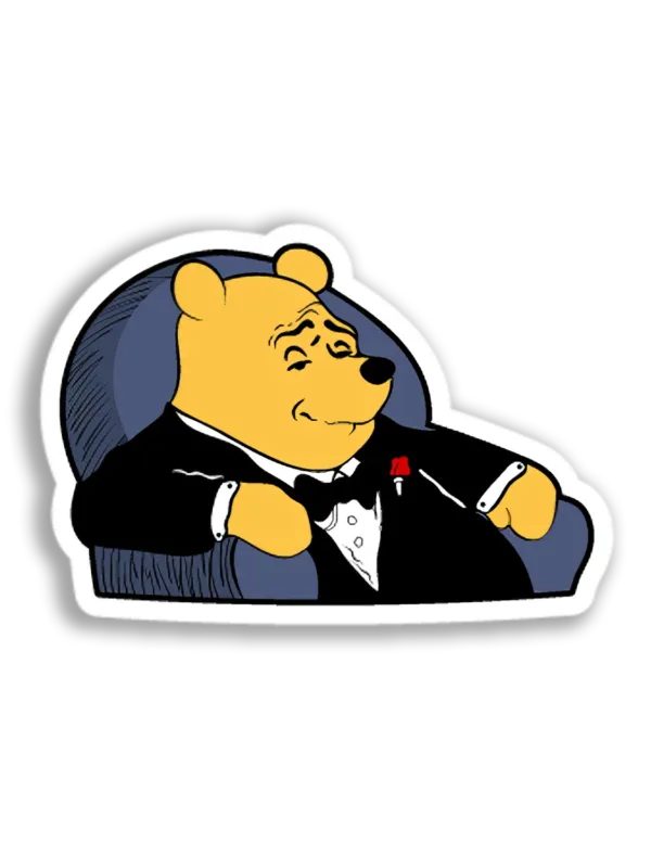 Winnie the Pooh Boss Sticker