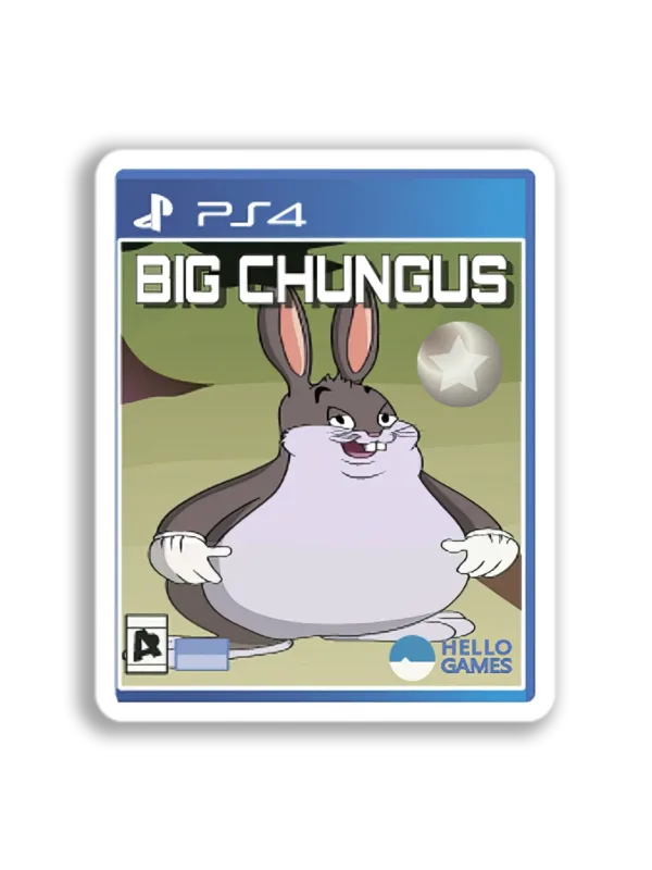 Big Chungus Game Sticker