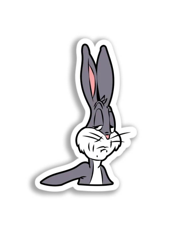 Bugs Bunny Bored Sticker