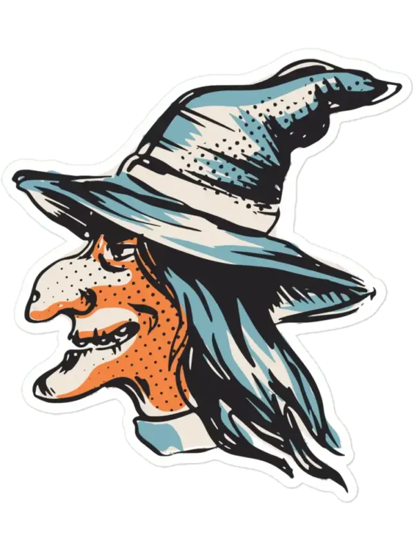 Conky Witch Sticker