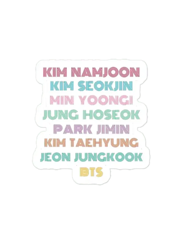 BTS Sticker