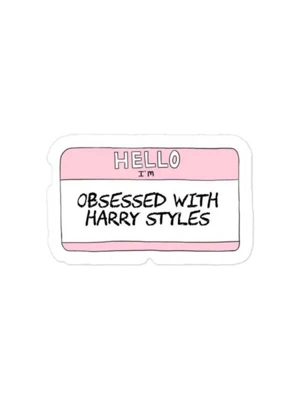 Hello I am obsessed with Harry Styles Sticker