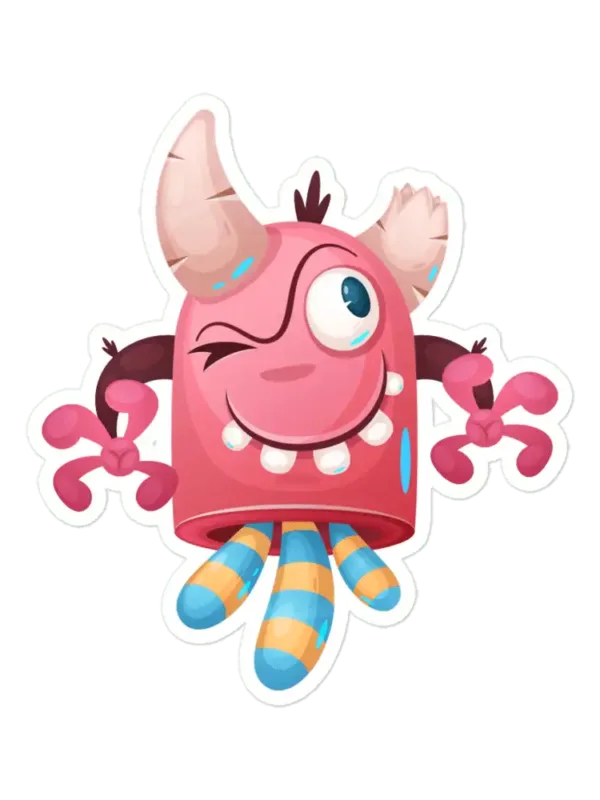 Adorable Monster Sticker