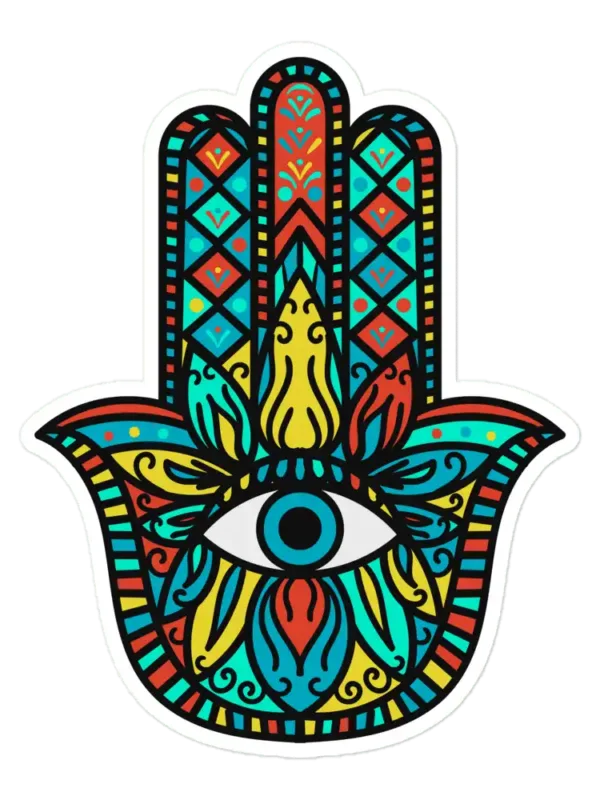 Psychedelic Hand Sticker