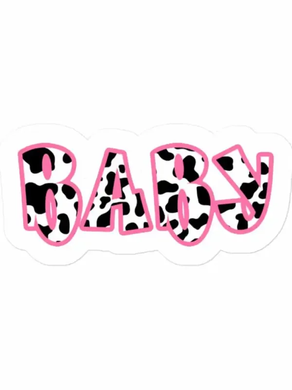 Baby Text Sticker