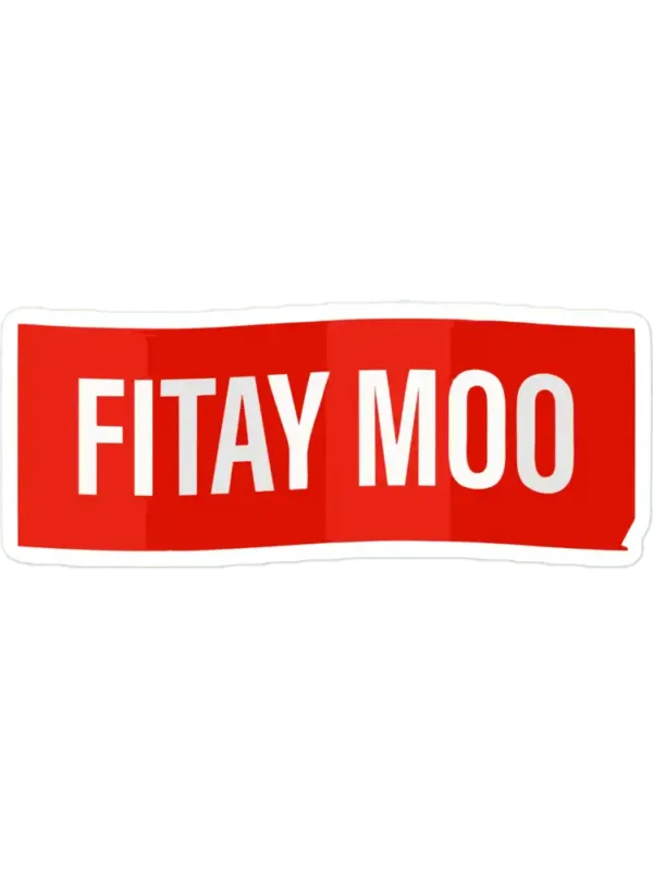 Fitay moo(facepalm) Sticker