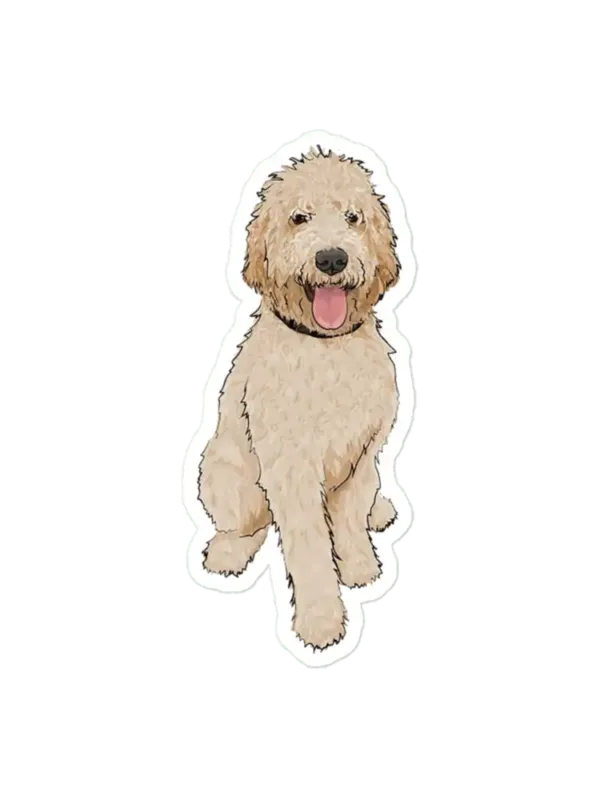 Golden Doodle Sticker