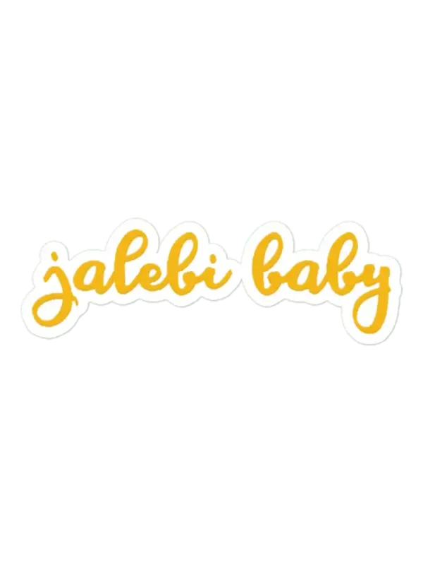 Jalebi Baby Desi Art Sticker