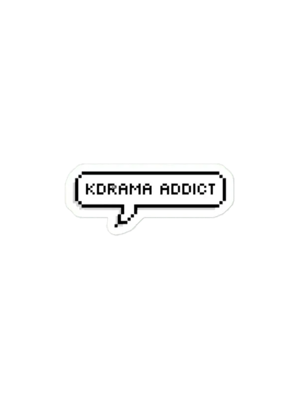 Kdrama addict Sticker