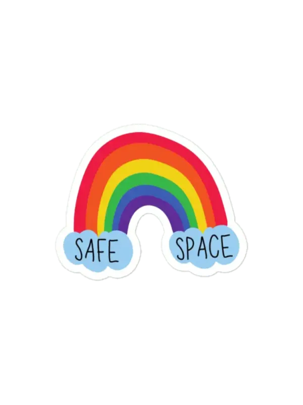 Safe Space Sticker Sticker