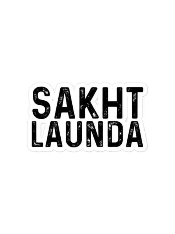 Sakht Launda Sticker