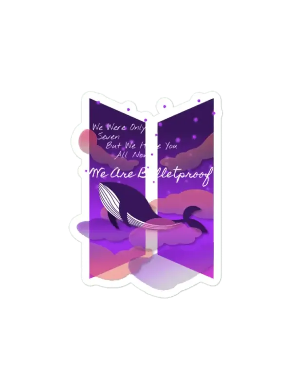 We Are Bulletproof The Eternal Sticker BTS Sticker