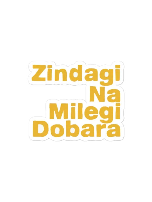 Zindagi na milegi dobara Sticker