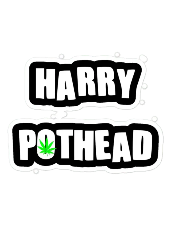 Harry Pothead Sticker